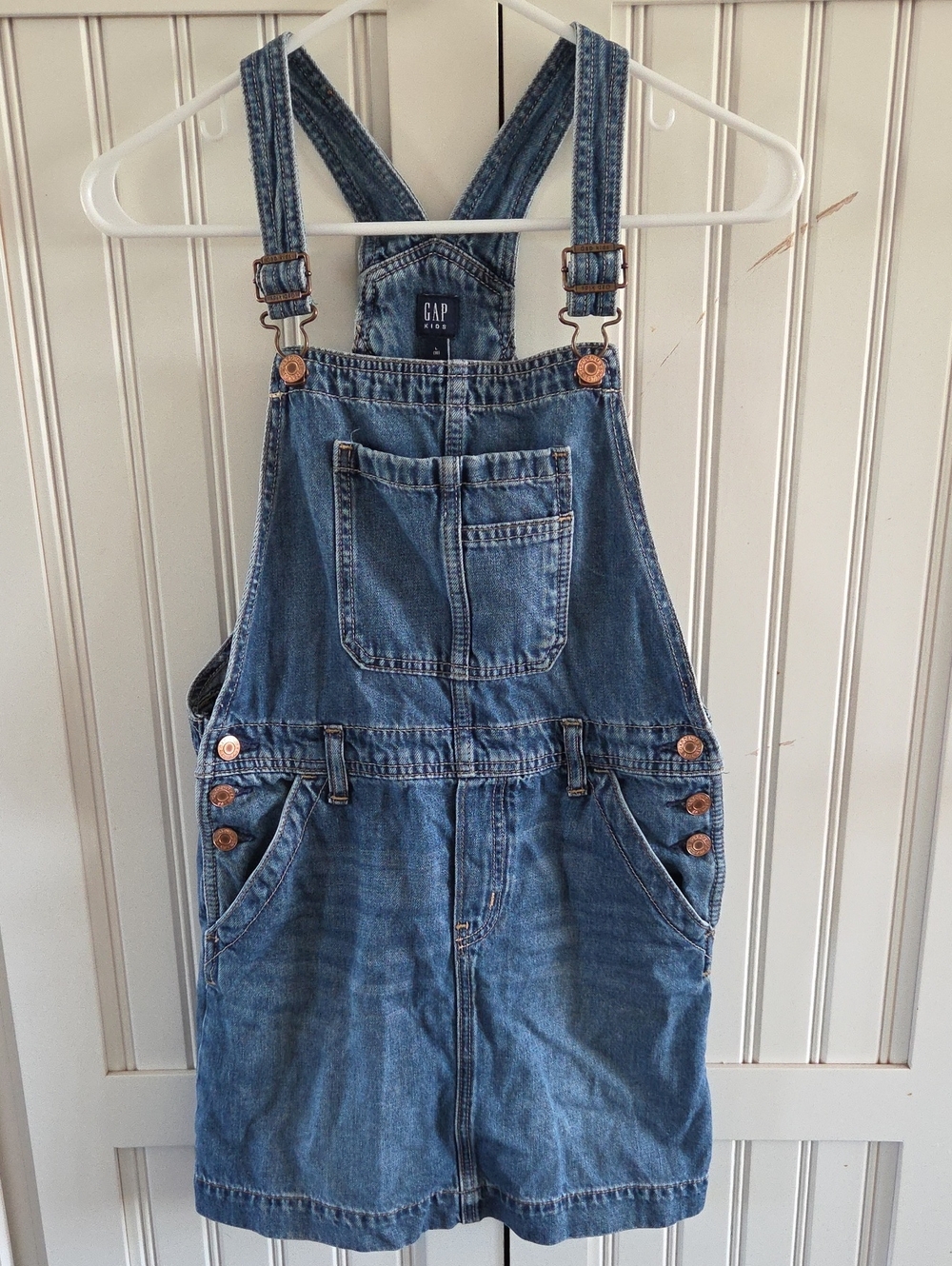 Gap Kids Skirtall Overall Skirt Girls Size L (10)